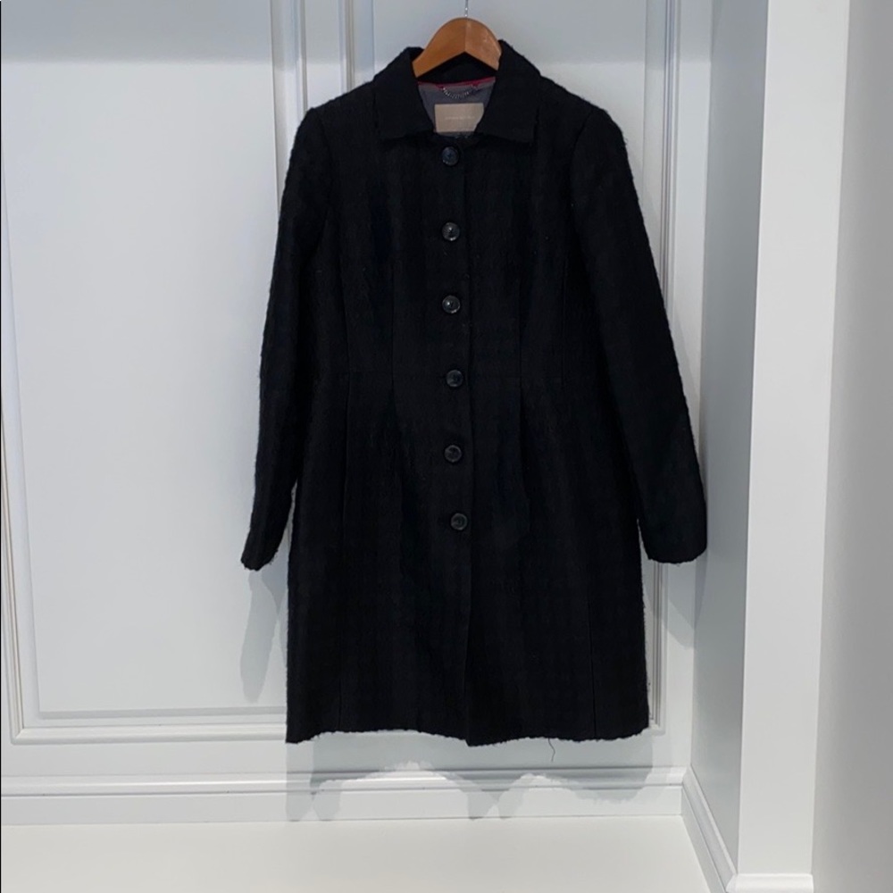 BR Houndstooth Pea-coat - Picture 2 of 10